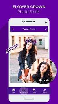 Flower Crown Photo Editor screenshot 1