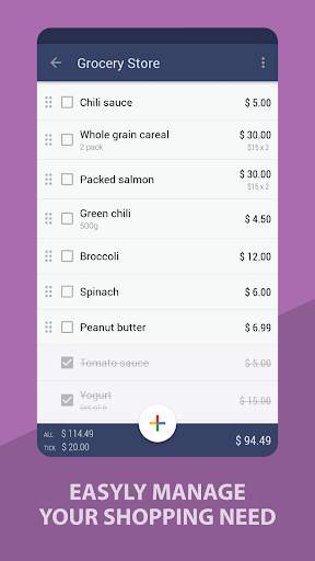 Grocery Shopping List - BudList screenshot 3