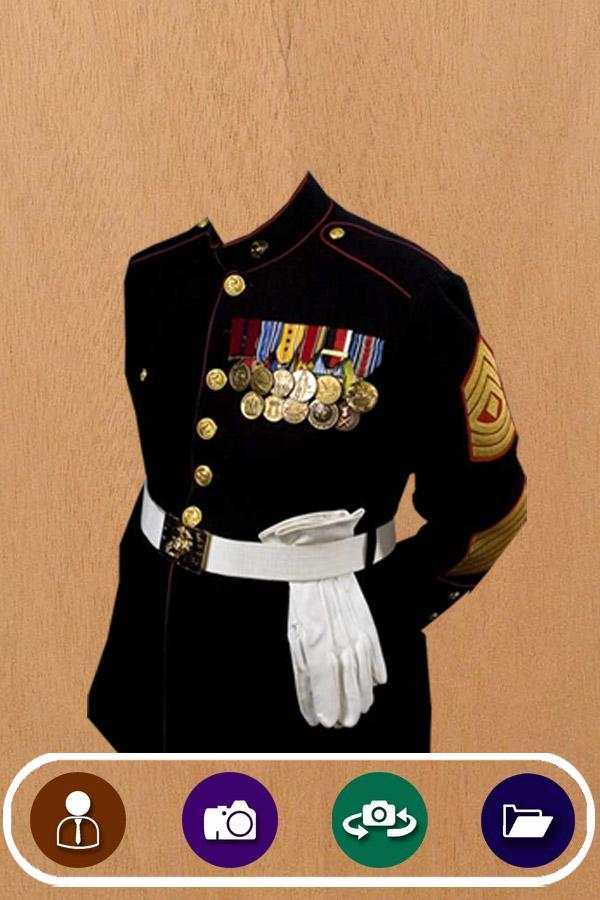 Military Suit Photo Camera screenshot 3