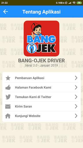 BANG OJEK DRIVER screenshot 5