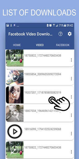 HD Video Downloader for fb - Speed screenshot 5
