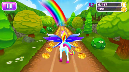 Unicorn Run Magical Pony Run screenshot 8