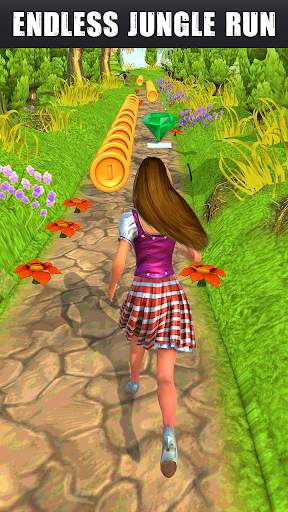 Princess Jungle Runner: Subway Run Rush Game 2020 screenshot 2