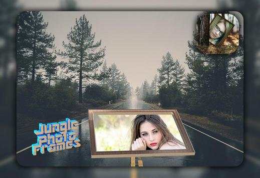 Jungle Photo Frames Photo Editor screenshot 5