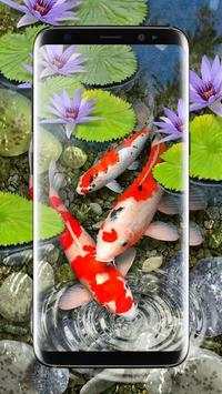 3D Koi Fish Wallpaper HD - 3D Fish Live Wallpapers screenshot 4