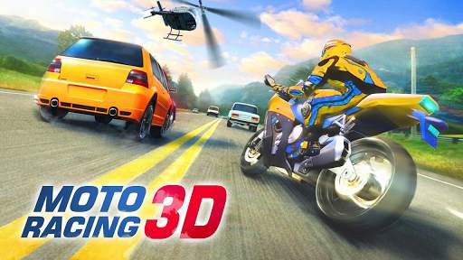 Speed Racer 3D- Racing Moto screenshot 1