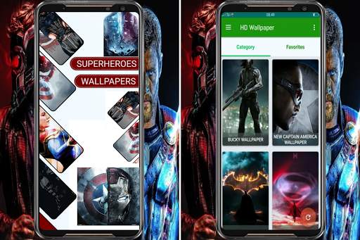 Robot Wallpaper - Superhero Wallpaper HD screenshot 1