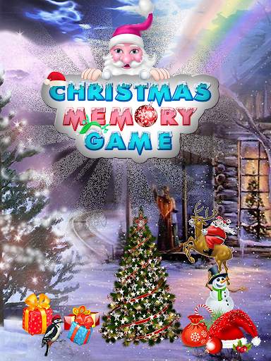 Christmas Memory Card Game screenshot 1
