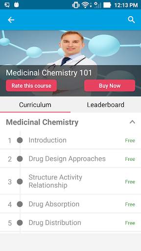 Medicinal Chemistry 101 2 تصوير الشاشة