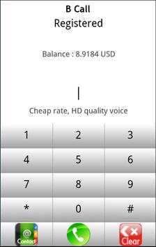 BCall screenshot 1