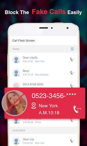 Call blocker - Screen Ringtone स्क्रीनशॉट 3