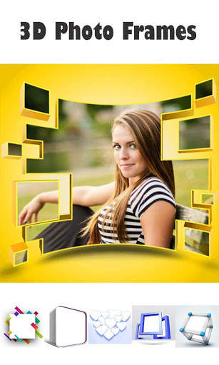 3D  Photo Frame Photo Editor screenshot 3