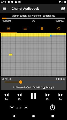 Charlot Audiobook player screenshot 4