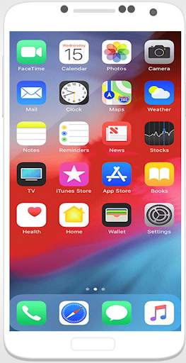 phone 11 Style Launcher 2021 - IOS 13/IOS 14 screenshot 1