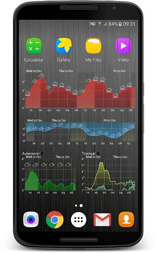 Meteogram Weather Widget screenshot 4