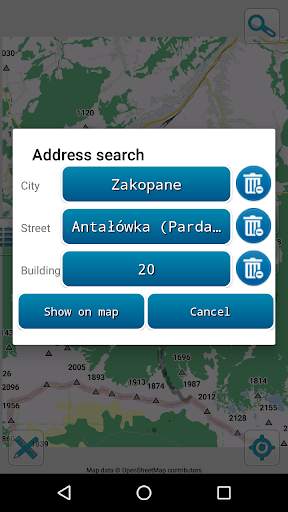 Map of Zakopane offline screenshot 3