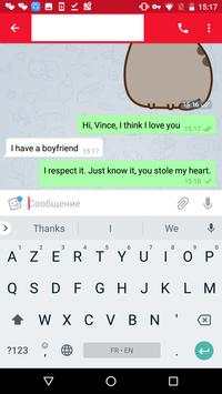 Love Messenger Lite скриншот 3