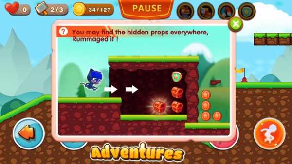 Super run pj adventure world dash screenshot 5