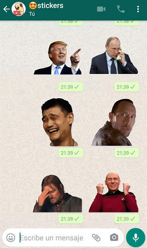 Stickers para whatsApp Memes2 screenshot 6