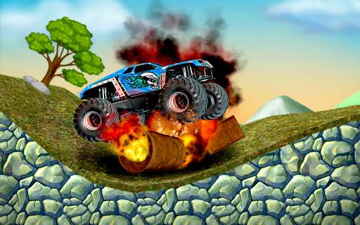 Mad Evil Monster Car screenshot 11