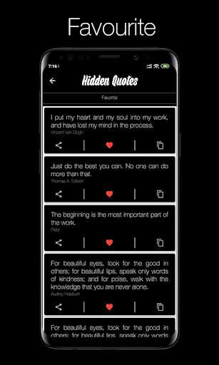 Hidden Quotes - Best Quotes and Status स्क्रीनशॉट 7