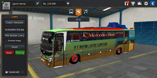 Trans Sumatra Bus Mod ALS screenshot 2