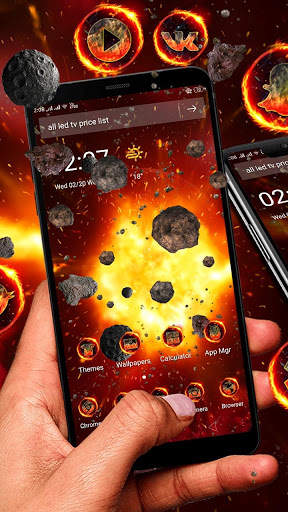 3D Galaxy Universe Parallax Theme 🏵 screenshot 3