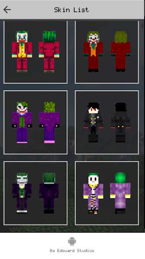 Skin Joker for Minecraft PE screenshot 3