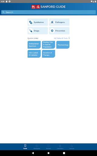 Sanford Guide:Antimicrobial Rx screenshot 11