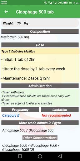 Egydose Calc - Drug Dose Calculator screenshot 7