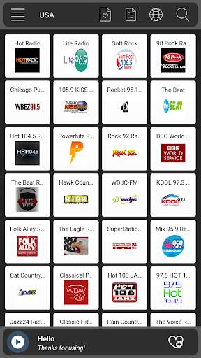 Radio USA Online - USA Am Fm screenshot 1
