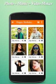 Photo and Video Movie Maker screenshot 1