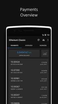Ethermine Monitor (Ethereum & Ethereum Classic) screenshot 4