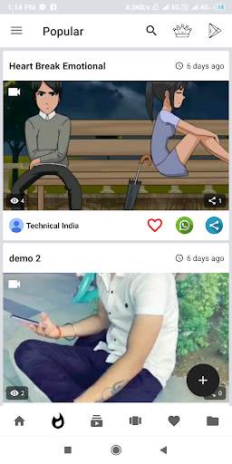 i Vid - India Ka App скриншот 2