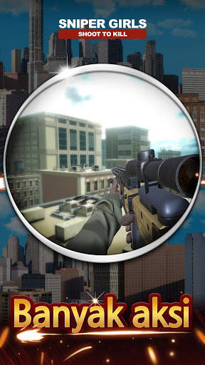 Gadis-gadis Sniper - 3D Gun Shooting FPS Game screenshot 6