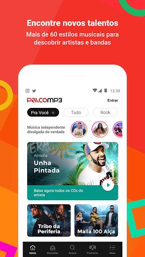 Palco MP3: player pra ouvir e baixar música grátis screenshot 4