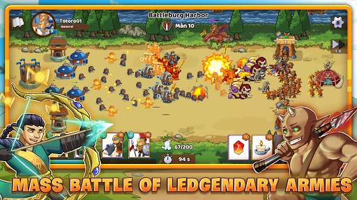 Mega War - Clash of Legions screenshot 1