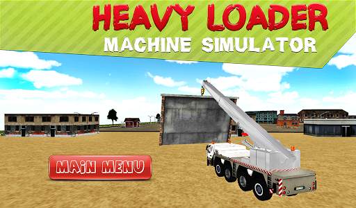Crane loader Driving Simulator screenshot 1