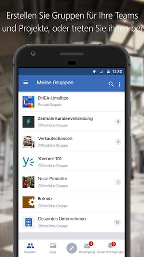 Yammer screenshot 4