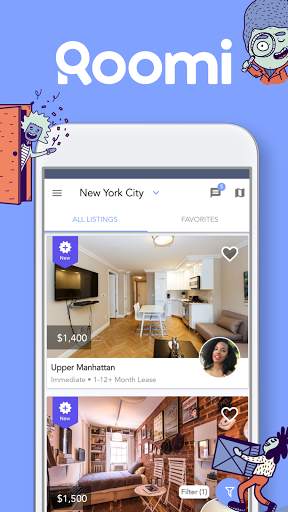Roomi - Roommates & Rooms Finder screenshot 1