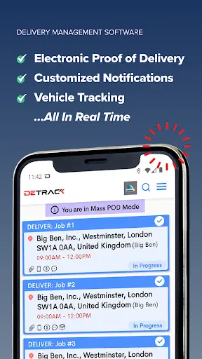 Detrack Proof Of Delivery POD screenshot 1