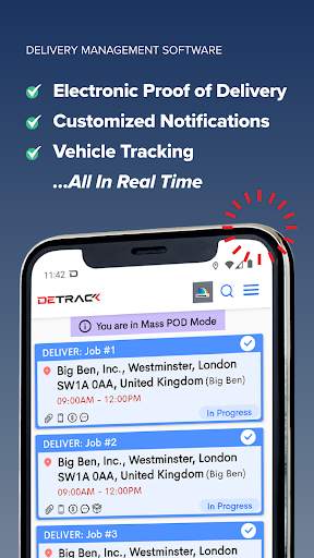 Detrack Proof Of Delivery POD screenshot 1