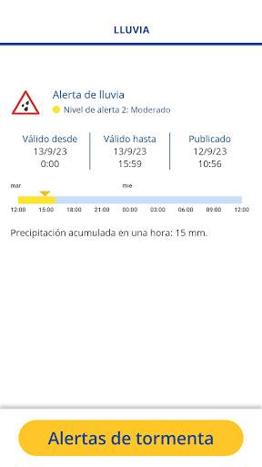 Tiempo.es: Radar de Clima screenshot 5