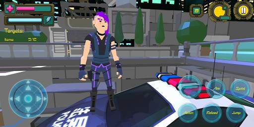 Polygon Cyber World 77: Crime Shooting Games screenshot 9