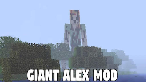 Giant Alex Mod Minecraft PE screenshot 2