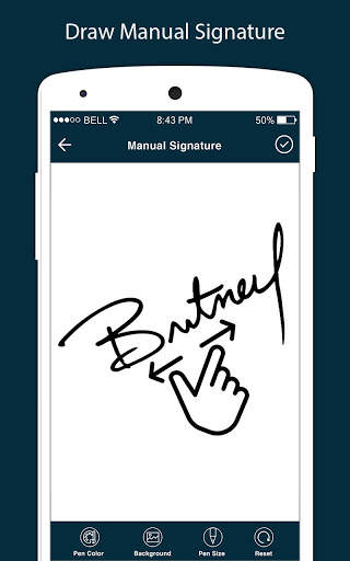 Signature Creator - Signature Maker स्क्रीनशॉट 12