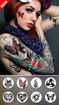 Tattoo My Photo Editor 3 تصوير الشاشة