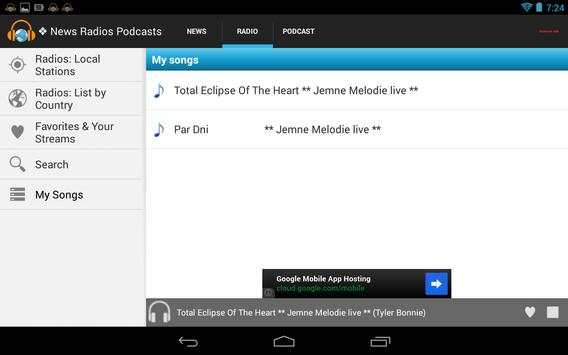 News Radios Podcasts screenshot 16