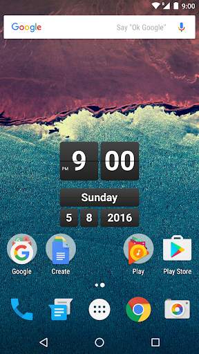Retro Clock Widget screenshot 3