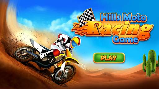 Hills Moto Racing Game - Super Boy Stunt Jump screenshot 9